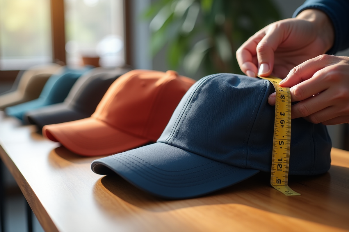 casquette taille