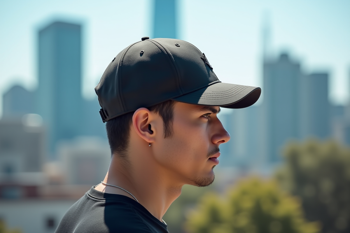 casquette structurée